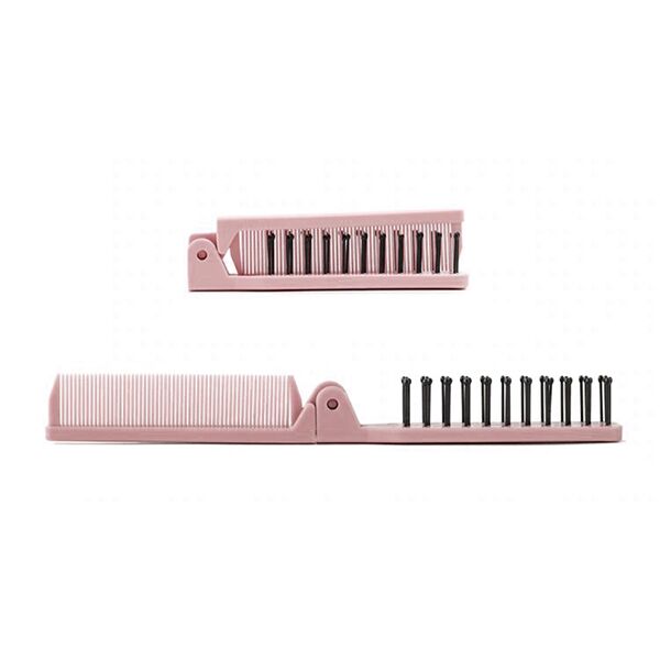 Расческа Jordan & Judy Folding Dual-Purpose Comb розовый PT006 (Pink) - 5