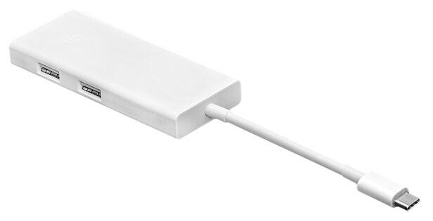 Адаптер Mijia Type-C to USB-A And USB-C And Mini Display Port Converter (White/Белый) - 1