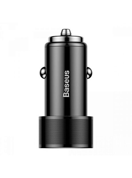 Автомобильное ЗУ Baseus Screw Dual-USB Quick Charge Car Charger 36W CAXLD-B01 (Black/Черный) - 7