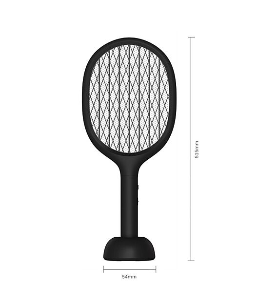 Электрическая мухобойка SOLOVE Vertical Electric Mosquito Swatter P1 (Black/Черный) - 6