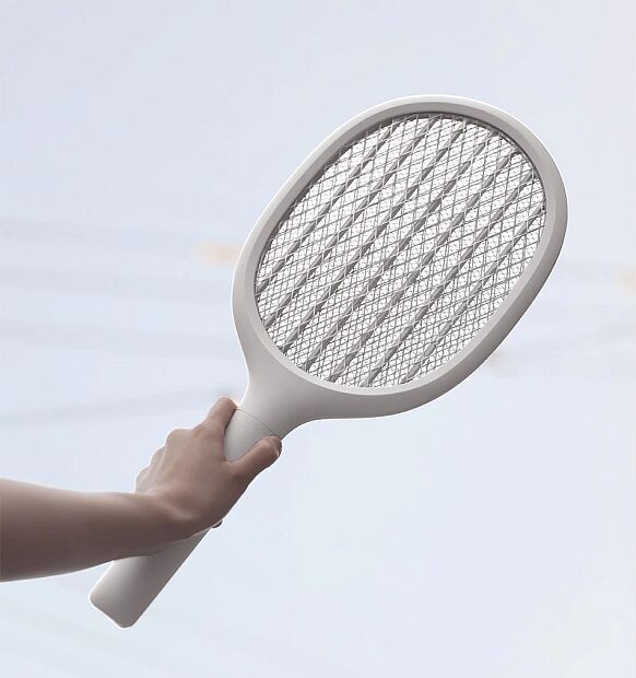 Электрическая мухобойка SOLOVE Vertical Electric Mosquito Swatter P1 (Silver/Серебристый) - 6