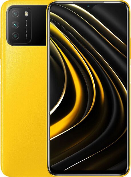 Смартфон Poco M3 4/128GB EAC (Yellow) - 1