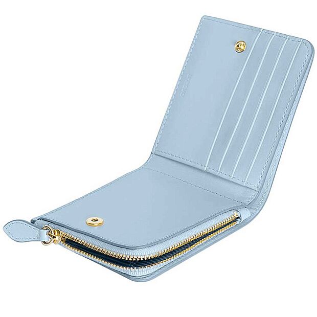 Xiaomi Urevo Leather Ladies Wallet (Blue) - 3