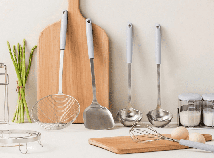 Элементы набора кухонных принадлежностей Xiaomi Jotun Judy Stainless Steel Cookware 5 in 1 