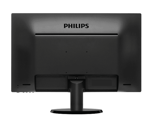 Монитор Philips LCD 21.5 16:9 1920х1080(FHD) TFT, nonGLARE, 250cd/m2, H170/V160, 1000:1, 10M:1, 16.7M, 5ms, VGA, DVI, Tilt, 3Y, Black - 6