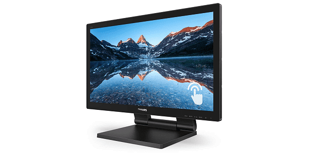 Монитор Philips LCD 21.5 16:9 1920х1080(FHD) TN, nonGLARE, TOUCH, 250cd/m2, H170/V160, 1000:1, 50M:1, 16.7M, 1ms, VGA, DVI, HDMI, DP, Tilt, Spea - 6