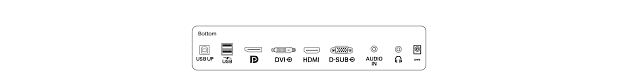 Монитор Philips LCD 21.5 16:9 1920х1080(FHD) TN, nonGLARE, TOUCH, 250cd/m2, H170/V160, 1000:1, 50M:1, 16.7M, 1ms, VGA, DVI, HDMI, DP, Tilt, Spea - 10