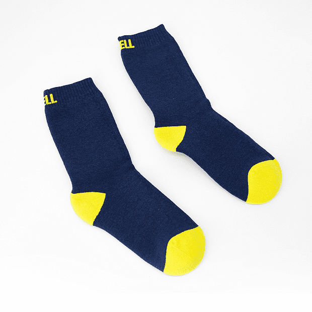 Водонепроницаемые носки DexShell Ultra Thin Crew L (43-46), синий/желтый, DS683NLL - 2